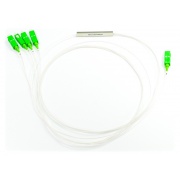 PLC Steel box Splitter TELCOLINE with SC/APC connectors 1:4, Gold