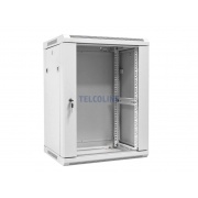 Szafa rackowa TELCOLINE 15U/19", 600x600 mm, szara