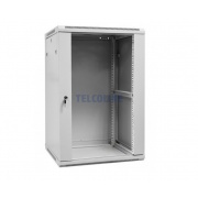 Szafa rackowa TELCOLINE 18U/19", 600x600 mm, szara
