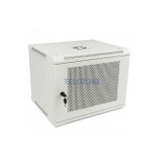 Szafa rackowa TELCOLINE 9U/19", 600x450mm, szara, drzwiczki perforowane