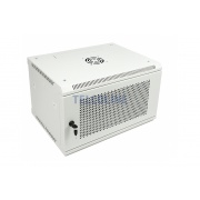 Szafa rackowa TELCOLINE 6U/19", 600x600 mm, szara, drzwiczki perforowane